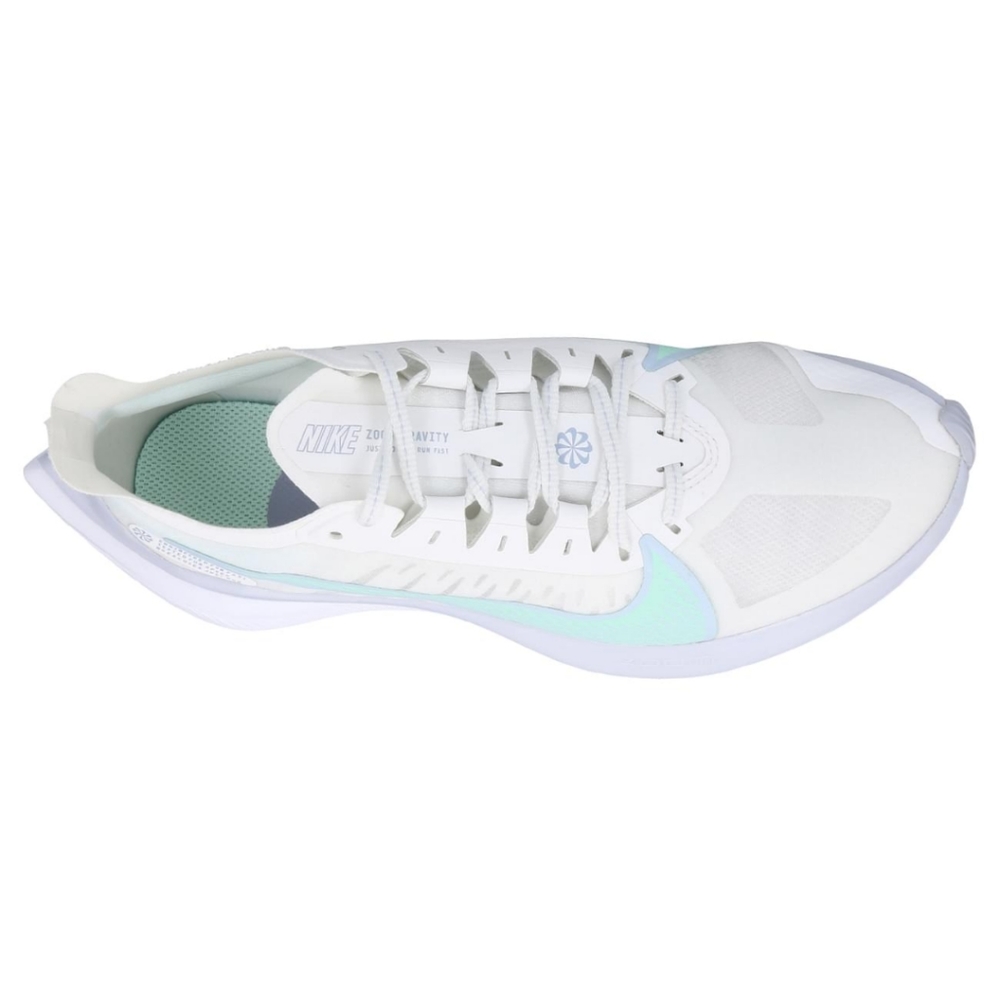 Nike Womens Zoom Gravity Running Shoes - Summit White/Mint Foam Size 9.5 - Picture 4 of 5
